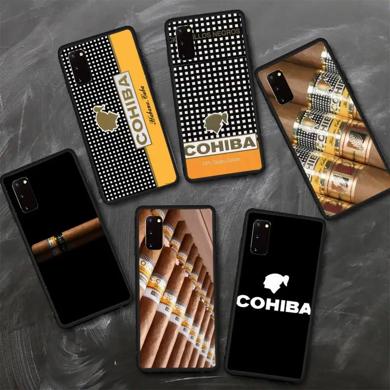Cohiba Habanos Cigar pattern Phone Case For Samsung S8 S9 S10 E S20 S21 S30 5G Edge plus lite Cover Fundas Coque
Cohiba Habanos Cigar pattern Phone Case For Samsung S8 S9 S10 E S20 S21 S30 5G Edge plus lite Cover Fundas Coque