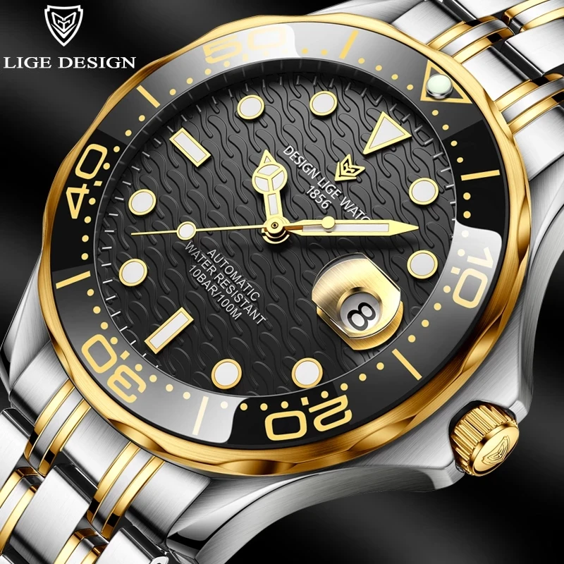 New Sport2021 Mens Mechanical Watches LIGE Top Brand Automatic Tourbillon Watch Men Waterproof Date Clock Man Diving Wristwatch
New Sport2021 Mens Mechanical Watches LIGE Top Brand Automatic Tourbillon Watch Men Waterproof Date Clock Man Diving Wristwatch