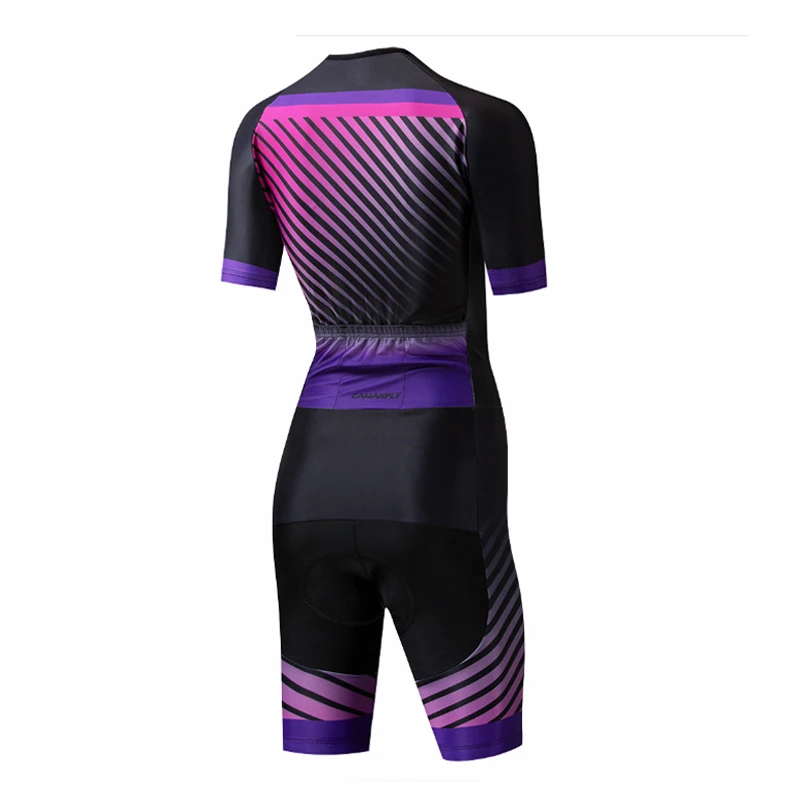Women's Triathlon Jumpsuit MTB Ciclismo Set Gel pad Anti-Bacterial Cycling Suit Custom Pro Cycling Skin Suit in Cycling Kits
Women's Triathlon Jumpsuit MTB Ciclismo Set Gel pad Anti-Bacterial Cycling Suit Custom Pro Cycling Skin Suit in Cycling Kits
