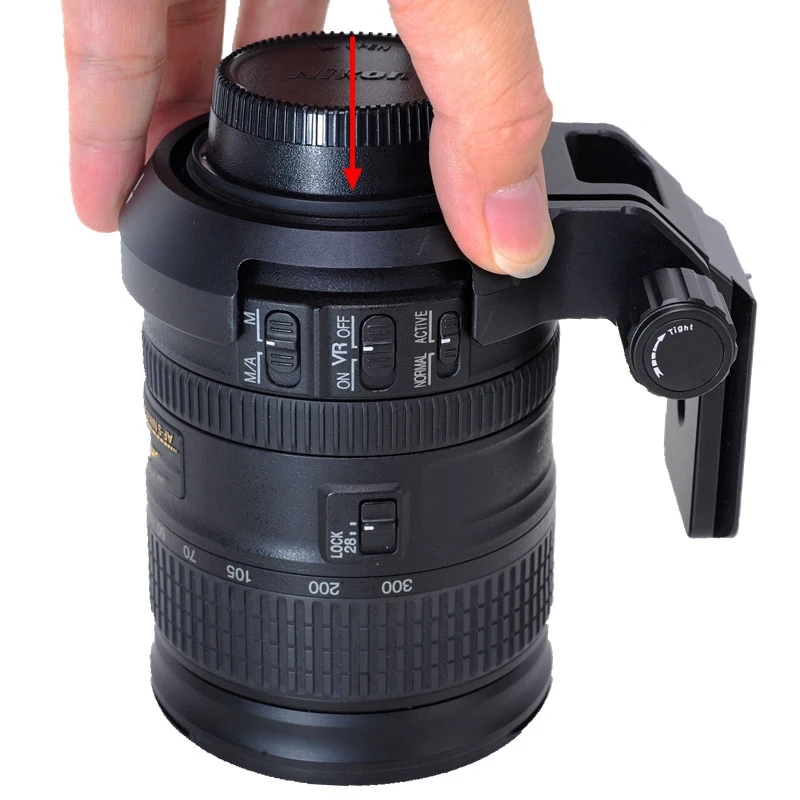 IShoot Lens Collar Foot with Camera Ballhead Quick Release Plate for Nikon AF-S 28-300mm F/3.5-5.6G ED VR Tripod Mount Ring
IShoot Lens Collar Foot with Camera Ballhead Quick Release Plate for Nikon AF-S 28-300mm F/3.5-5.6G ED VR Tripod Mount Ring
