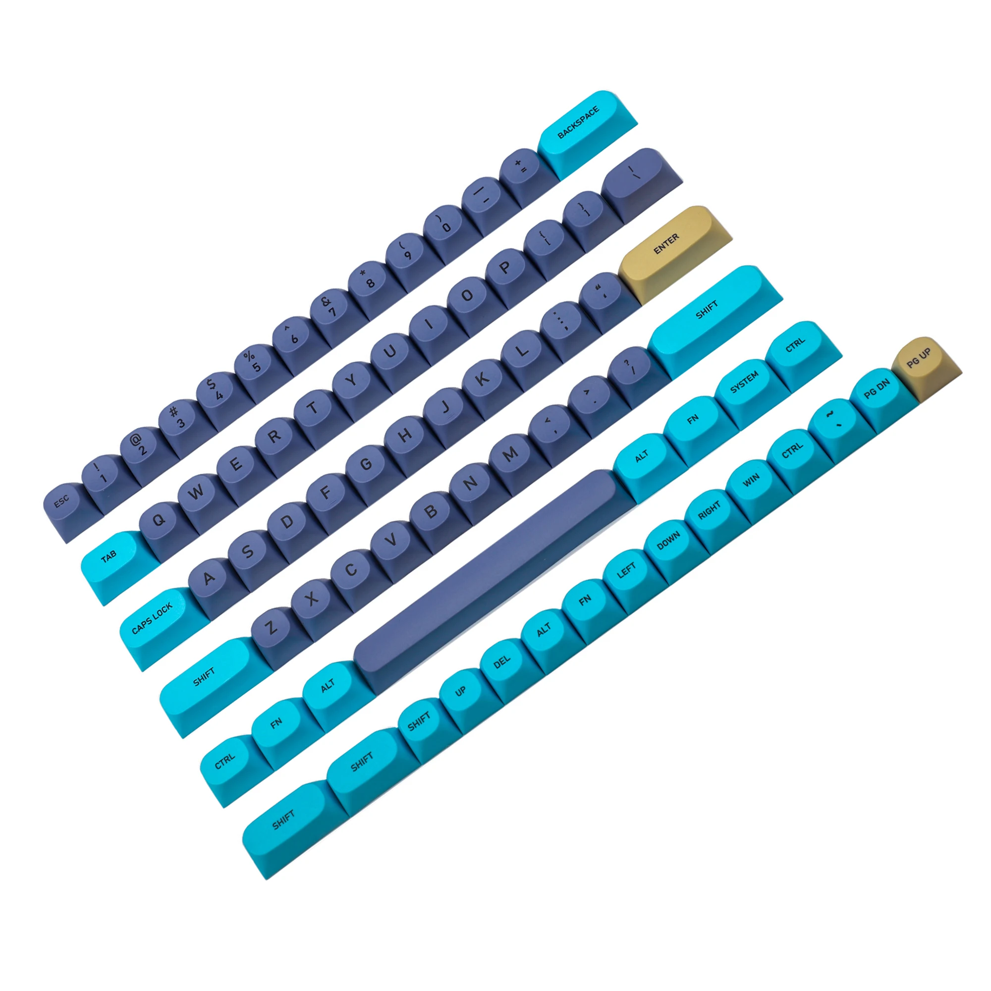 Колпачки для механической клавиатуры 142 TKL 87 61 kира96 GK61X 104 76 клавиш|Клавиатуры| |