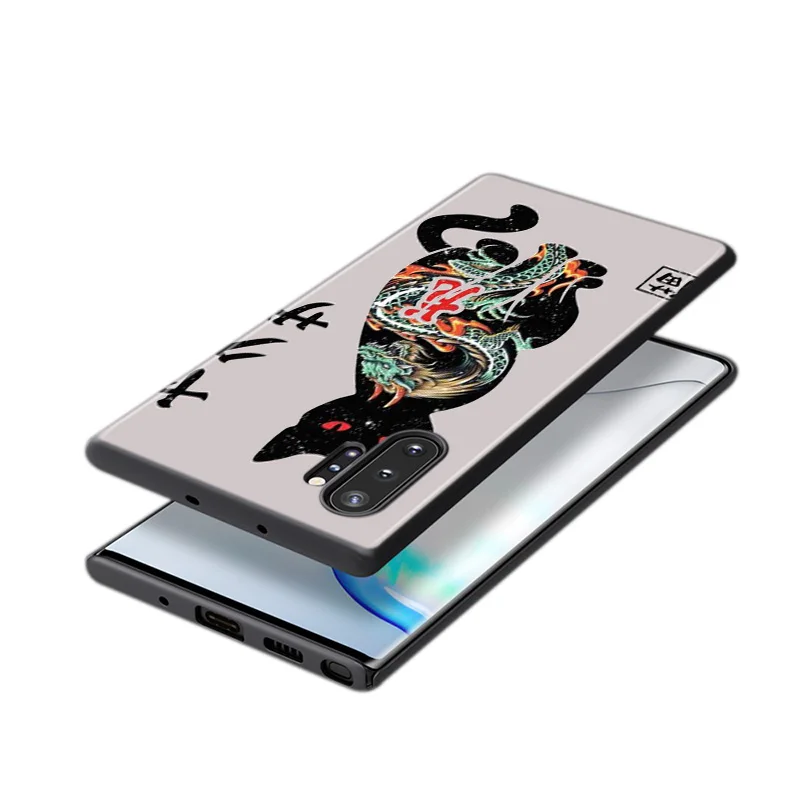Japanese fashion style For Samsung Galaxy Note 20 10 9 8 S21 S10 S10E S9 S8 S7 Ultra Lite Plus Pro 5G Black silicone Phone Case
Japanese fashion style For Samsung Galaxy Note 20 10 9 8 S21 S10 S10E S9 S8 S7 Ultra Lite Plus Pro 5G Black silicone Phone Case