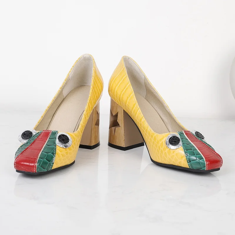 New 2021 Fashion Spring Summer Women Pumps Sexy High Heels Square Toe Multi Color Dress Party Wedding Shoes Pumps Big Size 34-45 
New 2021 Fashion Spring Summer Women Pumps Sexy High Heels Square Toe Multi Color Dress Party Wedding Shoes Pumps Big Size 34-45
