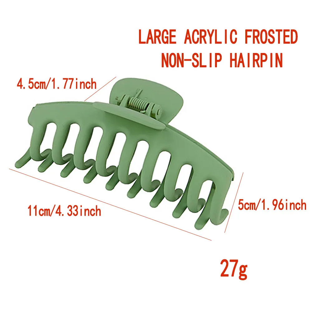 6PC Korean Solid Large Hair Claws Elegant Hair Claws Bath Hairpins Barrette Headwear For Women Hair Accessories Gift Hair Clamps
6PC Korean Solid Large Hair Claws Elegant Hair Claws Bath Hairpins Barrette Headwear For Women Hair Accessories Gift Hair Clamps