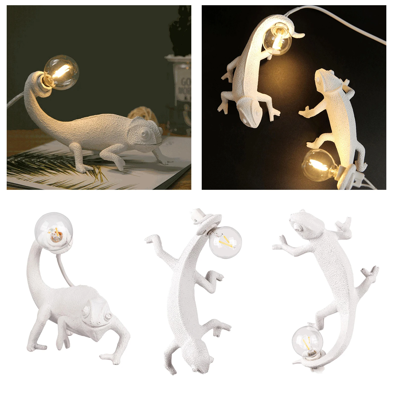 Resin Lizard Night Light Nordic Living Room Bedroom for Modern Animal Chameleon Table Lamp Led Wall Lamp decor Luminarie
Resin Lizard Night Light Nordic Living Room Bedroom for Modern Animal Chameleon Table Lamp Led Wall Lamp decor Luminarie
