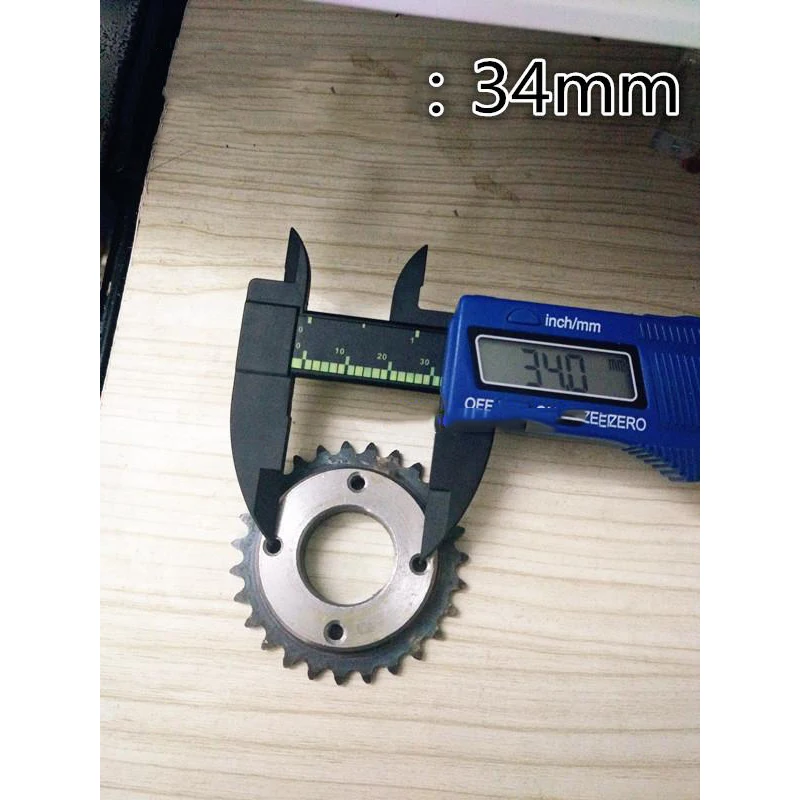 Electric Skateboard Replace Part Sprocket Chain Wheel DIY Set for Electric Longboard Skateboard Accessories 14:27 teeth
Electric Skateboard Replace Part Sprocket Chain Wheel DIY Set for Electric Longboard Skateboard Accessories 14:27 teeth