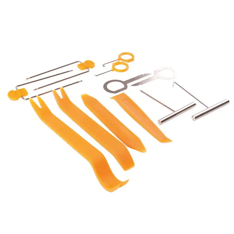 Plastic 12Pcs Car Radio Removal Tool Complete Car Radio Removal Set Functional Audio Plastic Open Installer Metal Audio Pry Tool
Plastic 12Pcs Car Radio Removal Tool Complete Car Radio Removal Set Functional Audio Plastic Open Installer Metal Audio Pry Tool