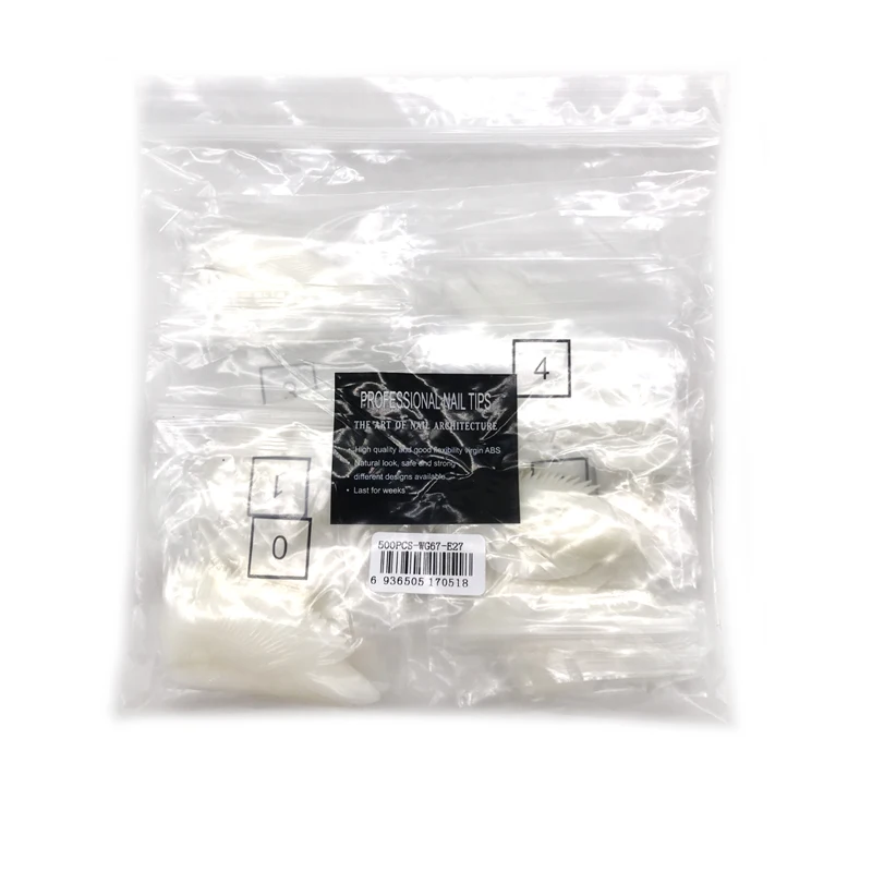 500Pcs/Bag Acrylic Fake Nail Tips Manicure Natural/Clear Nail Art FingernailShape Almond Safe Harmless False Nail Polish 12Size
500Pcs/Bag Acrylic Fake Nail Tips Manicure Natural/Clear Nail Art FingernailShape Almond Safe Harmless False Nail Polish 12Size