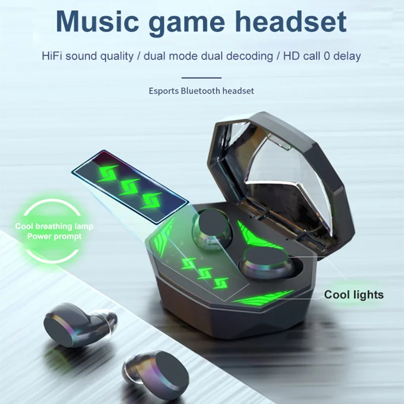 Bluetooth-compatible earphone 5.2 TWS Wireless Headphons earphones Earbuds Stereo Gaming Headset With Charging Box for iphone
Bluetooth-compatible earphone 5.2 TWS Wireless Headphons earphones Earbuds Stereo Gaming Headset With Charging Box for iphone