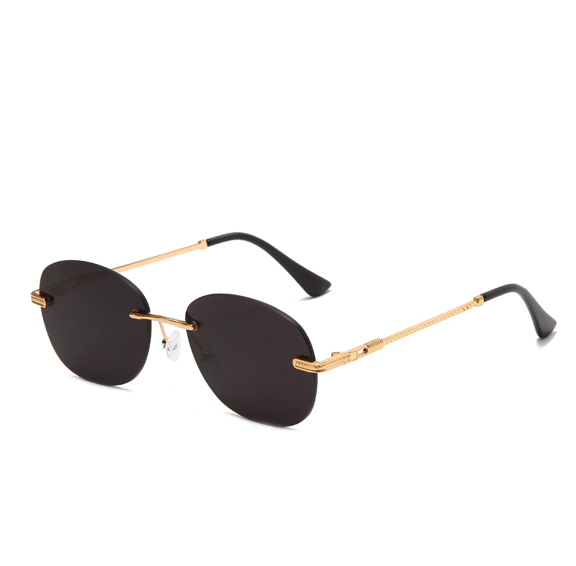 JASPEER 2021 Rimless Pilot Sunglasses Men Vintage Square Sun Glasses Women UV400 Shades Frameless Retro Anti-glare Eyewear
JASPEER 2021 Rimless Pilot Sunglasses Men Vintage Square Sun Glasses Women UV400 Shades Frameless Retro Anti-glare Eyewear