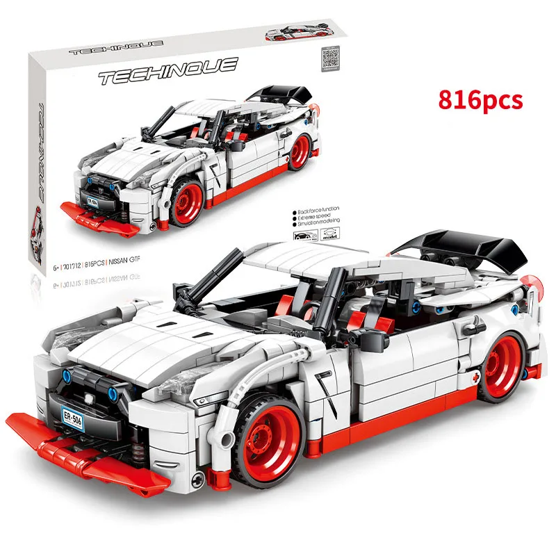 Pull Back Sports Car Boys Diy Educational Simulation Racing Model Kits Building Blocks Bricks Toys For Children Compatible R09
Pull Back Sports Car Boys Diy Educational Simulation Racing Model Kits Building Blocks Bricks Toys For Children Compatible R09