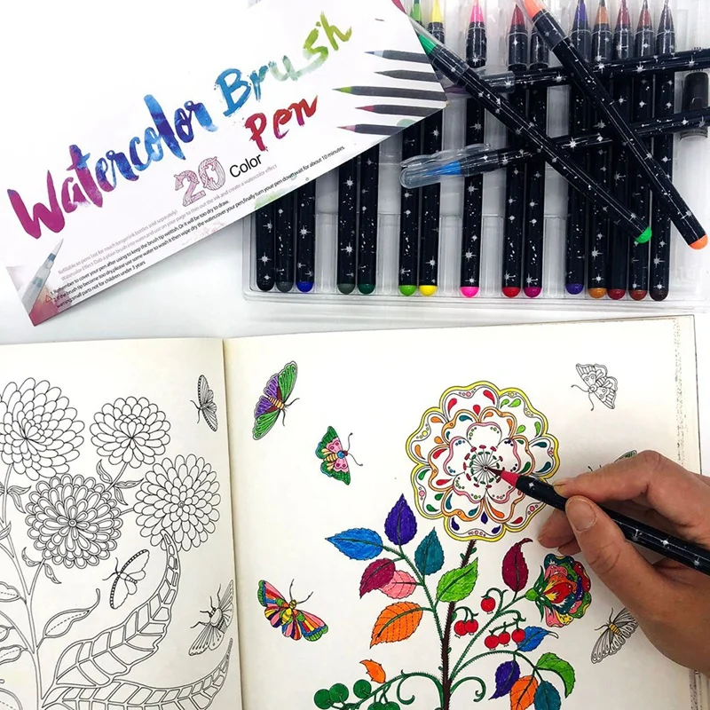 HOT-20Pcs/Set Different Colors Art Sets Watercolor Pen Creative Comic Hand-Painted Soft Pen Practical Painting Supplies Sets
HOT-20Pcs/Set Different Colors Art Sets Watercolor Pen Creative Comic Hand-Painted Soft Pen Practical Painting Supplies Sets