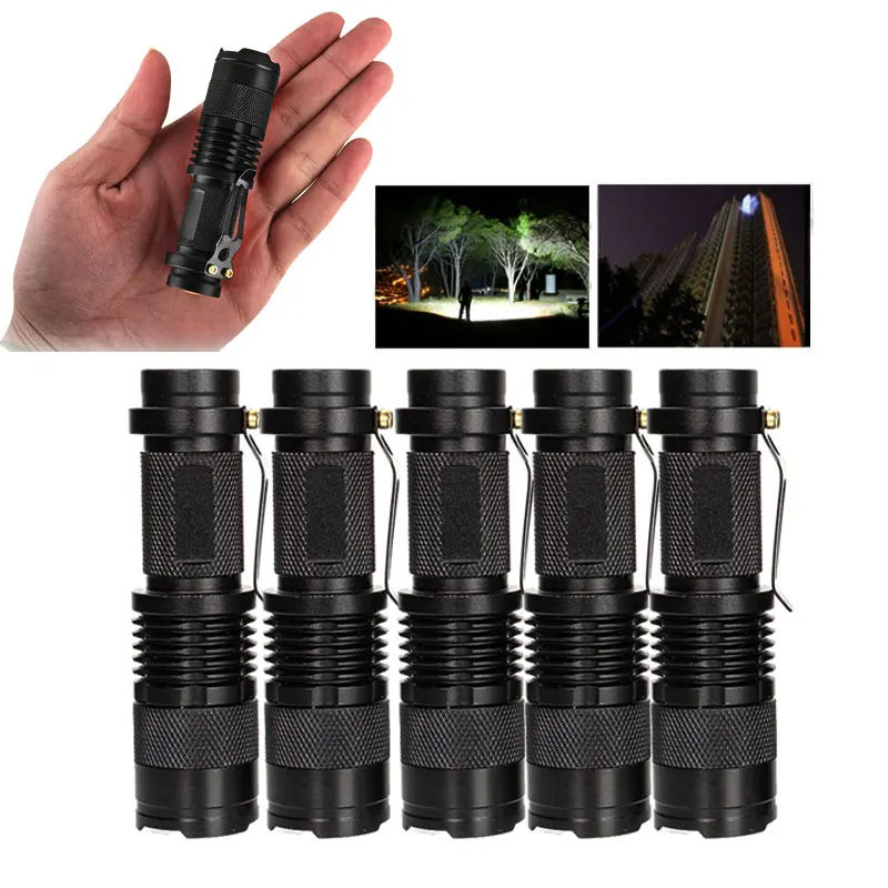 Super Bright Portable Mini Led flashlight torch Q5 3Mode led lanterna Zoomable fishing Camping Bicycle Light Use1* 14500/AA
Super Bright Portable Mini Led flashlight torch Q5 3Mode led lanterna Zoomable fishing Camping Bicycle Light Use1* 14500/AA