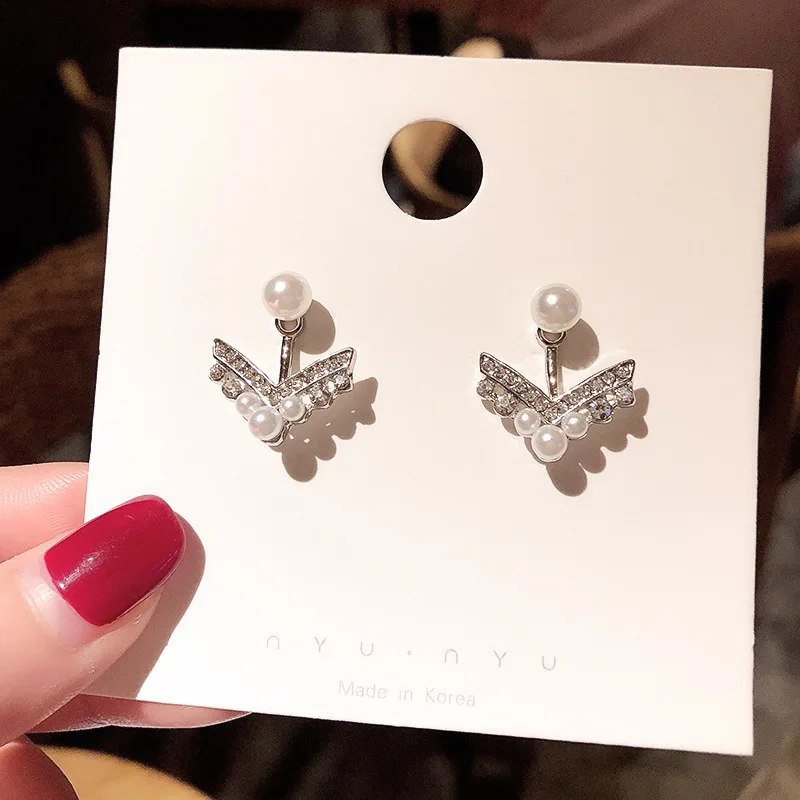 2021 New Trend S925 Silvers Inlaid Feminine Pearl Drop Earrings Classic Luxury Jewellery for Women Earring Korean Fashion
2021 New Trend S925 Silvers Inlaid Feminine Pearl Drop Earrings Classic Luxury Jewellery for Women Earring Korean Fashion