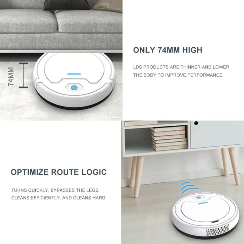 1pc Multifunctional Robot Vacuum Cleaner Auto Rechargeable Smart Sweeping Robot 3-In-1 Sweeping Vacuum Cleaner Home cleaner
1pc Multifunctional Robot Vacuum Cleaner Auto Rechargeable Smart Sweeping Robot 3-In-1 Sweeping Vacuum Cleaner Home cleaner