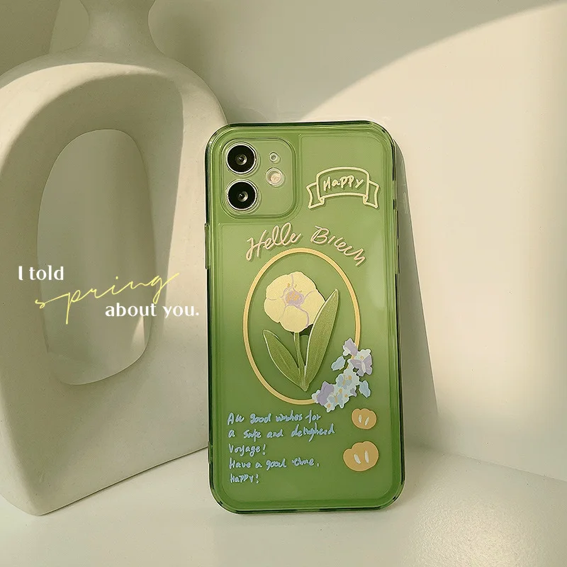 Green Translucent Flowers Case For iPhone 13 13mini 13Pro 13ProMax 12 12mini 12Pro 12ProMax 11 11Pro 11ProMax X XSMAX XR 8Plus
Green Translucent Flowers Case For iPhone 13 13mini 13Pro 13ProMax 12 12mini 12Pro 12ProMax 11 11Pro 11ProMax X XSMAX XR 8Plus