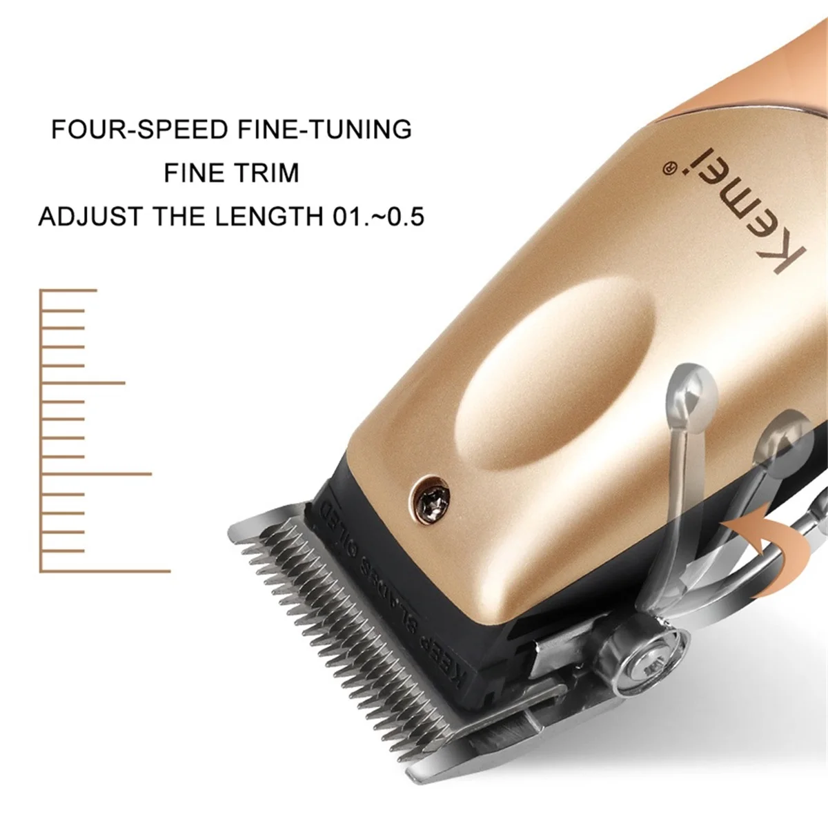 Kemei KM-2614 Electric Hair Clipper Professional Pomade Hair Trimmer Hair Cutter Personal Care Appliances
Kemei KM-2614 Electric Hair Clipper Professional Pomade Hair Trimmer Hair Cutter Personal Care Appliances