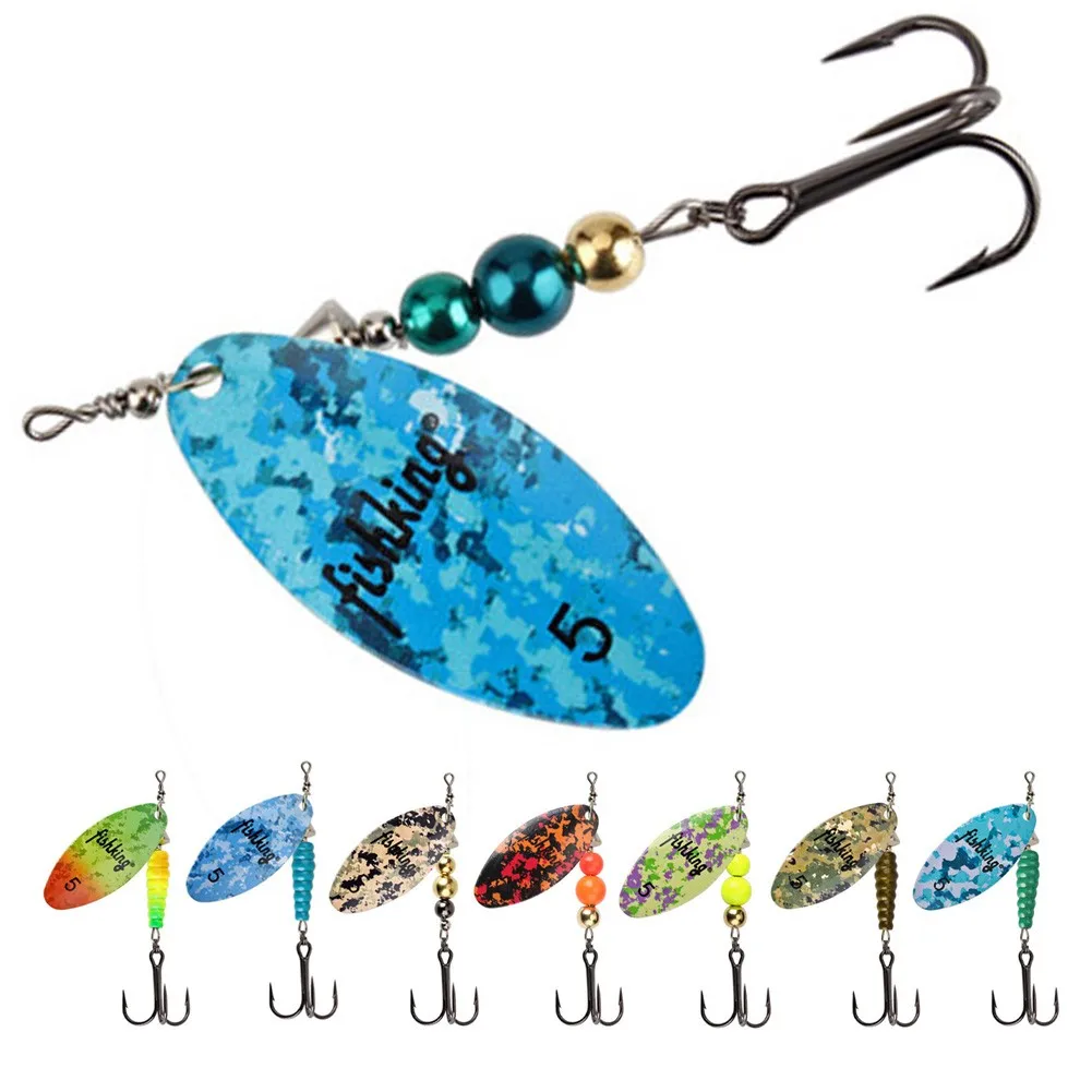 Fishing Metal Spinner Baits Spoon Lures Pike Bass Trout Baits With Treble Hooks Iscas Pesca Arttificial Bass Bait Fishing Lure
Fishing Metal Spinner Baits Spoon Lures Pike Bass Trout Baits With Treble Hooks Iscas Pesca Arttificial Bass Bait Fishing Lure