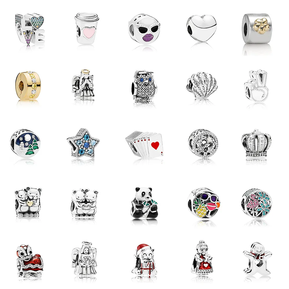 925 Sterling Silver Beads Charm Panda Cute Bear Grandma Snowman Bead For Women Diy Pan family Charm Bracelet Necklace
925 Sterling Silver Beads Charm Panda Cute Bear Grandma Snowman Bead For Women Diy Pan family Charm Bracelet Necklace