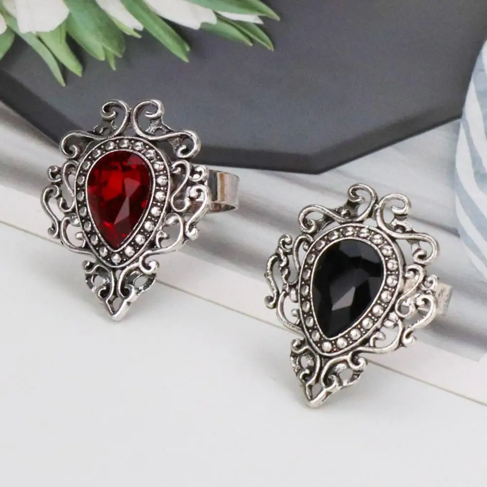 Fashion Carved Heart Shape Unisex Ring Alloy Faux Gem Opening Bohemia Ring Jewelry Accessaries for Party
Fashion Carved Heart Shape Unisex Ring Alloy Faux Gem Opening Bohemia Ring Jewelry Accessaries for Party