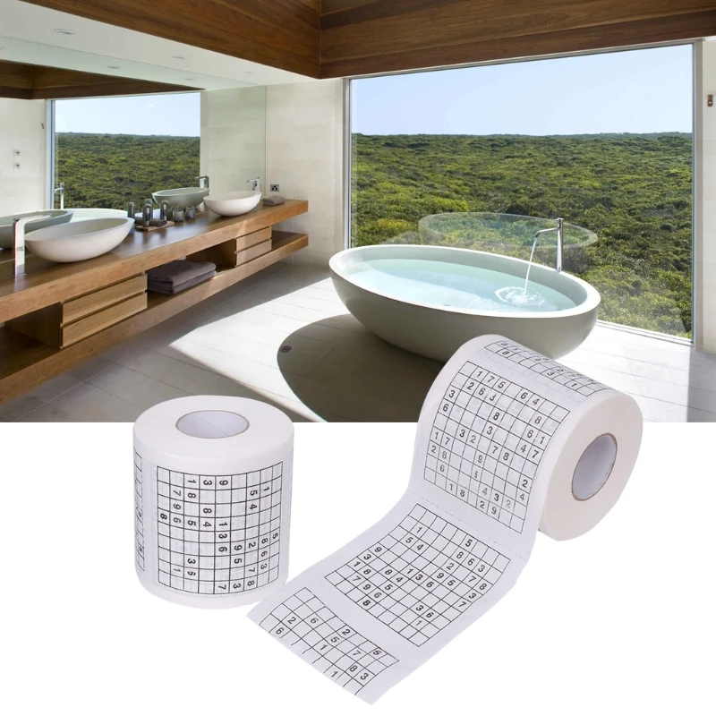 Durable Sudoku Su Printed Tissue Paper Toilet Roll Paper Good Puzzle Game GXMC 
Durable Sudoku Su Printed Tissue Paper Toilet Roll Paper Good Puzzle Game GXMC