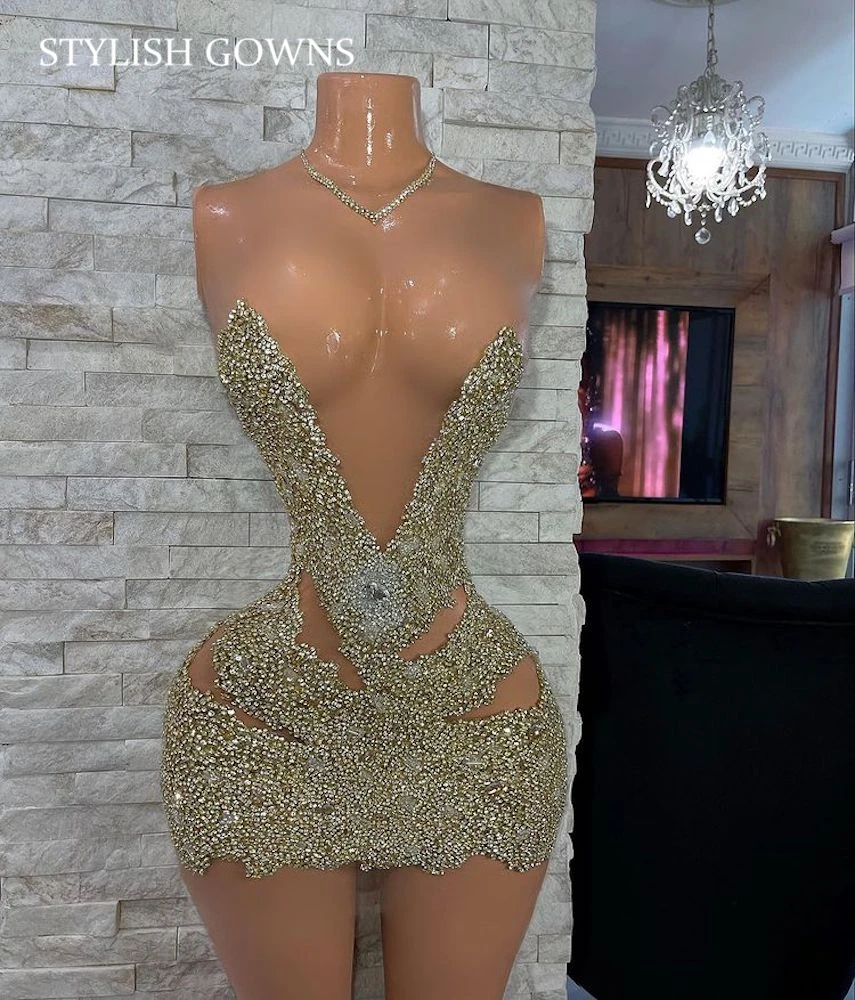 Sexy Sparkly V Neck Short Prom Dress 2021 Mermaid Beaded Party Gowns Arabic Cut Out Formal Dresses Vestido De Festa
Sexy Sparkly V Neck Short Prom Dress 2021 Mermaid Beaded Party Gowns Arabic Cut Out Formal Dresses Vestido De Festa
