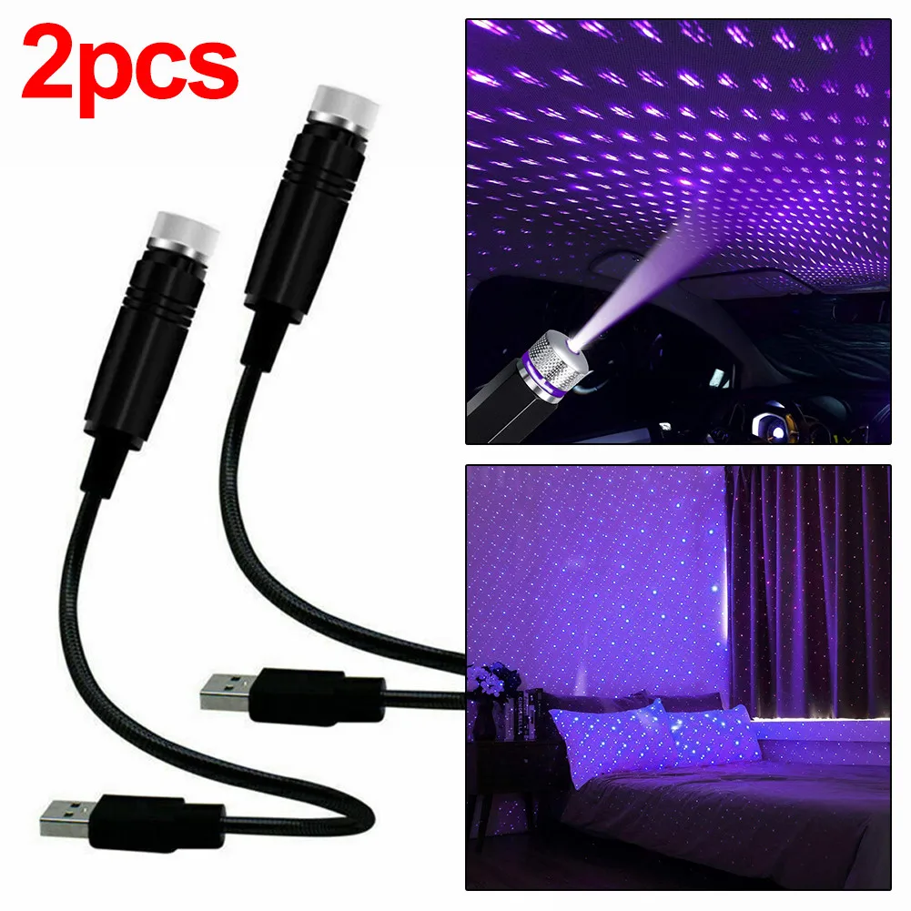 2pcs Ambient Star Night Lights Atmosphere Lamp Interior USB Automobile Environment Decoration Lamp Car Accessories
2pcs Ambient Star Night Lights Atmosphere Lamp Interior USB Automobile Environment Decoration Lamp Car Accessories
