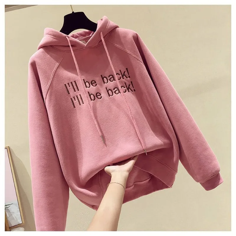Sweatshirt Women Autumn Winter Korean Loose Hoodie Streetwear Women Letter Printing Sweatshirt
Sweatshirt Women Autumn Winter Korean Loose Hoodie Streetwear Women Letter Printing Sweatshirt