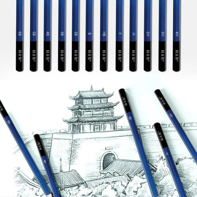 Professional 12pcs Painting Tool Set Sketch Pencil Set Crafts Stationery Artist Graffiti Portable Student Art Supplies Drawing
Professional 12pcs Painting Tool Set Sketch Pencil Set Crafts Stationery Artist Graffiti Portable Student Art Supplies Drawing