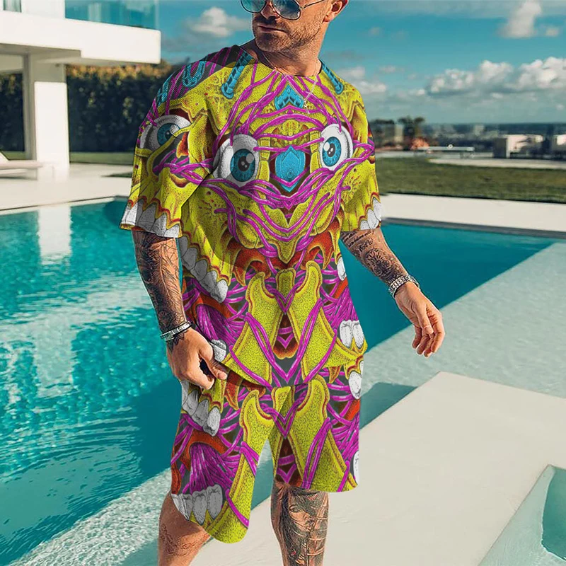 Men's T-shirts Fashion Casual Science Fiction Animal Elements 3D Printing Women's T-shirt Oversized Harajuku Hip-hop Style
Men's T-shirts Fashion Casual Science Fiction Animal Elements 3D Printing Women's T-shirt Oversized Harajuku Hip-hop Style