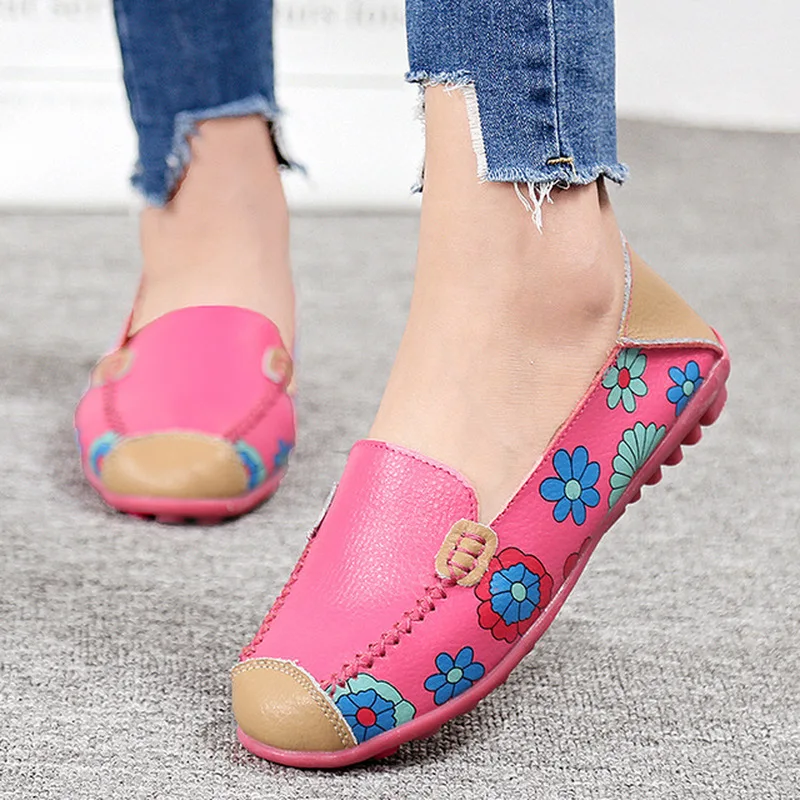 Spring Autumn Casual Shoes Women Flats Woman Leather High Quality Fashion Sneakers Ladies Casual Loafers Plus Size 35-44 Shoes
Spring Autumn Casual Shoes Women Flats Woman Leather High Quality Fashion Sneakers Ladies Casual Loafers Plus Size 35-44 Shoes