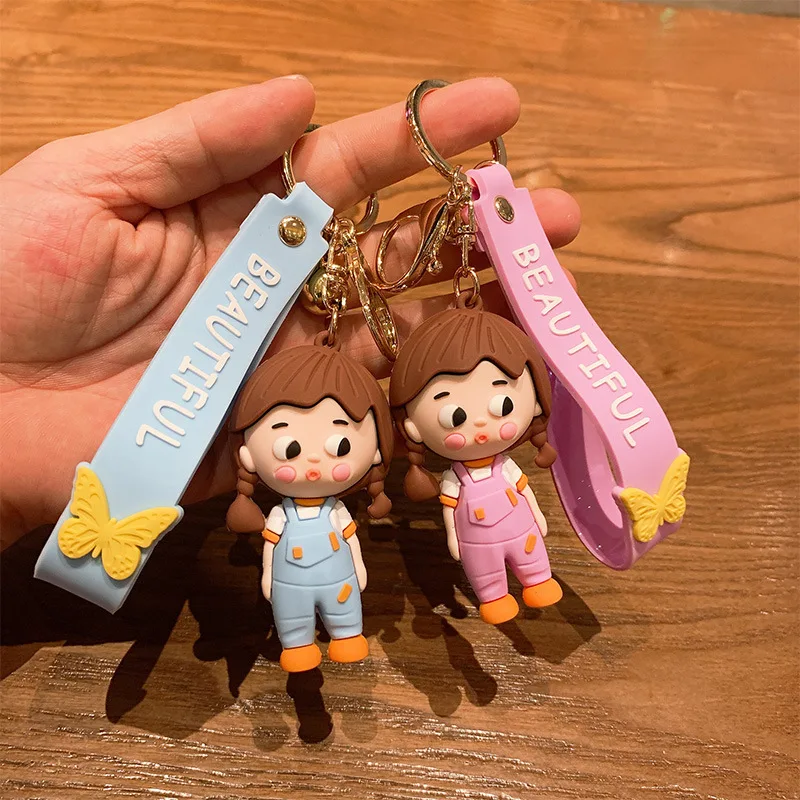 New Cartoon Character Silicone Keychains Fashionable Lovely Gifts Decoration Key Chains Men Women Backpack Car Pendant Keyrings
New Cartoon Character Silicone Keychains Fashionable Lovely Gifts Decoration Key Chains Men Women Backpack Car Pendant Keyrings