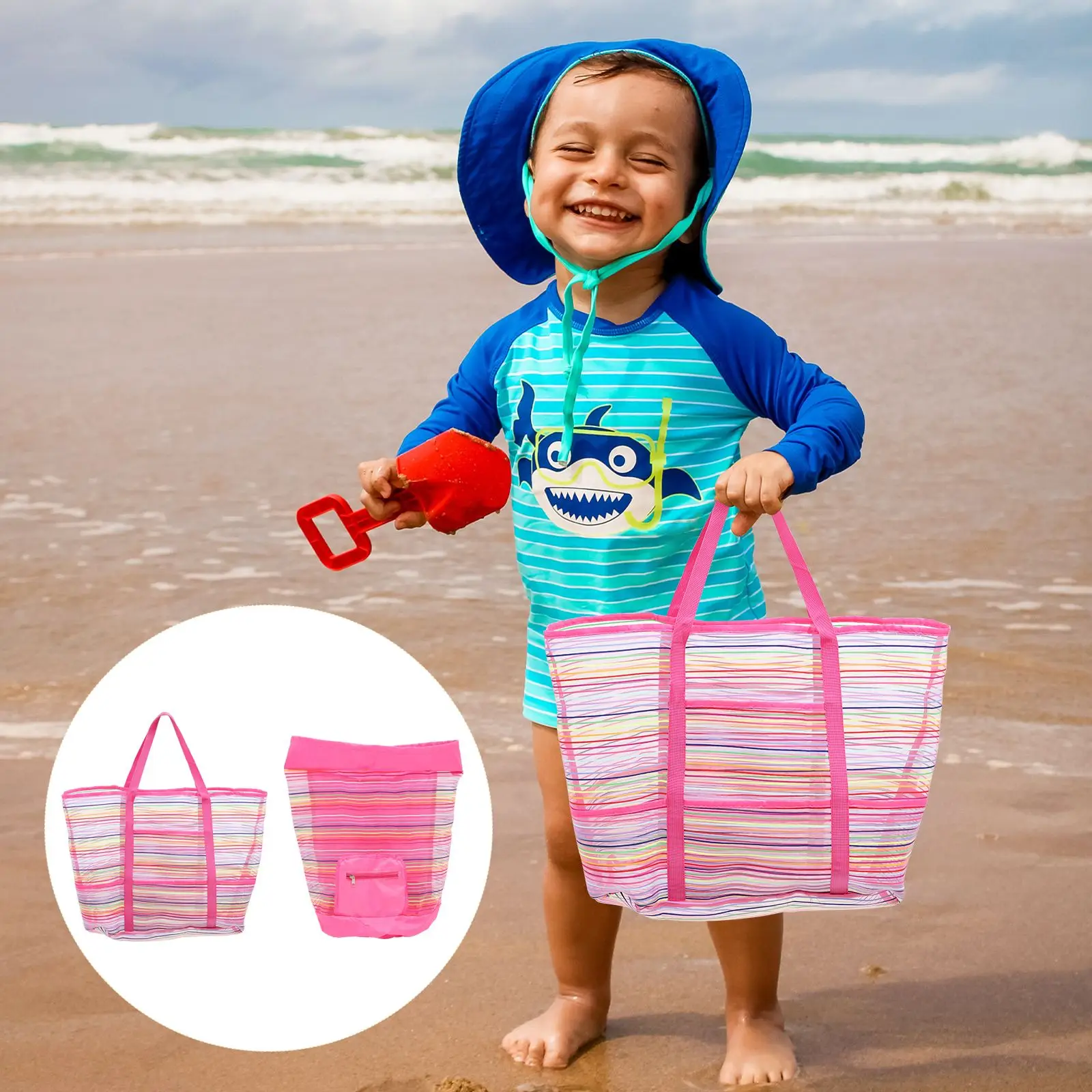 2pcs Colorful Beach Bags Durable Lovely Bathroom Bags Seashell Storage Pouches for Travel Adults
2pcs Colorful Beach Bags Durable Lovely Bathroom Bags Seashell Storage Pouches for Travel Adults