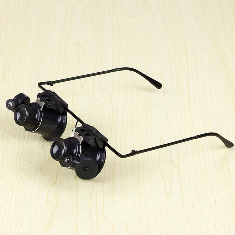 20x Magnifying Glass Professional Binocular Headband Repair Magnifying Glass With Goggles Watch Jeweler Microscope
20x Magnifying Glass Professional Binocular Headband Repair Magnifying Glass With Goggles Watch Jeweler Microscope
