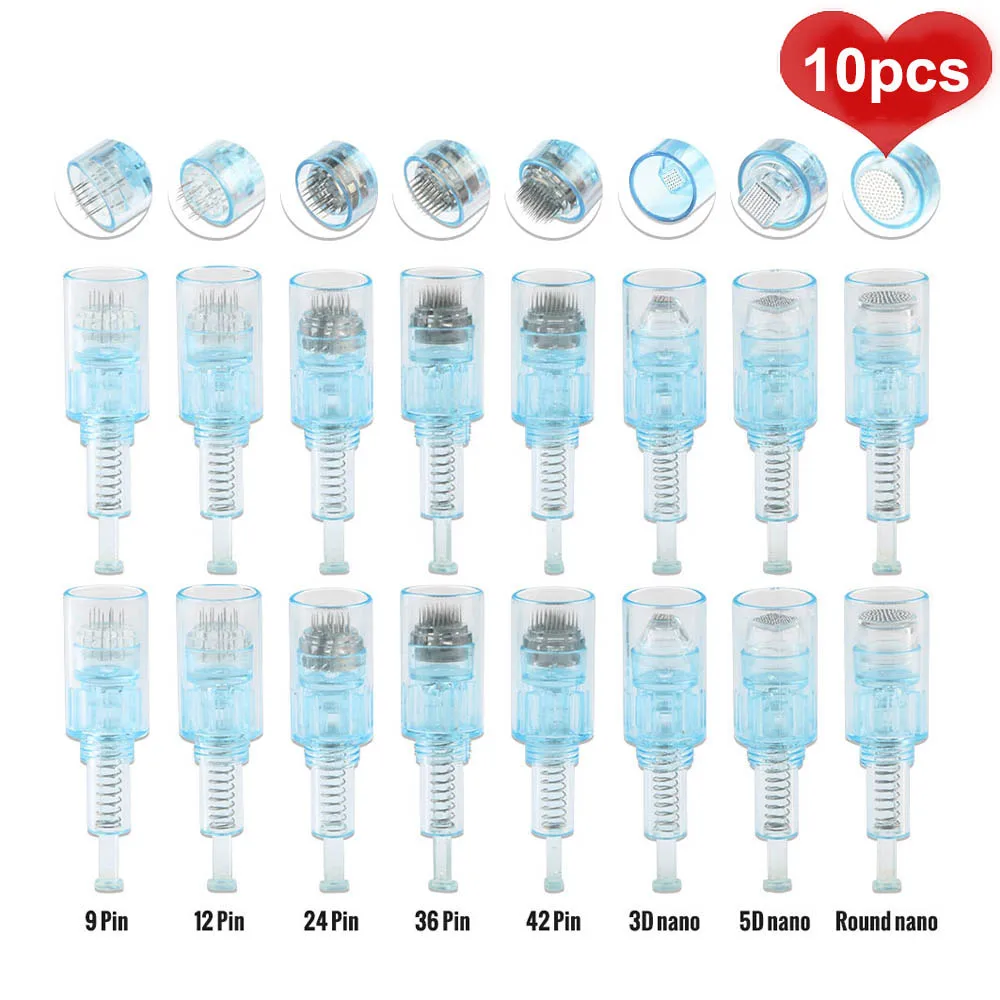 10PCS Cartridge for Dr Pen X5 Derma Electric Micro Derma Therapy Microneedling Pen MTS Facial Beauty Equipment BB GLOW Makeup
10PCS Cartridge for Dr Pen X5 Derma Electric Micro Derma Therapy Microneedling Pen MTS Facial Beauty Equipment BB GLOW Makeup