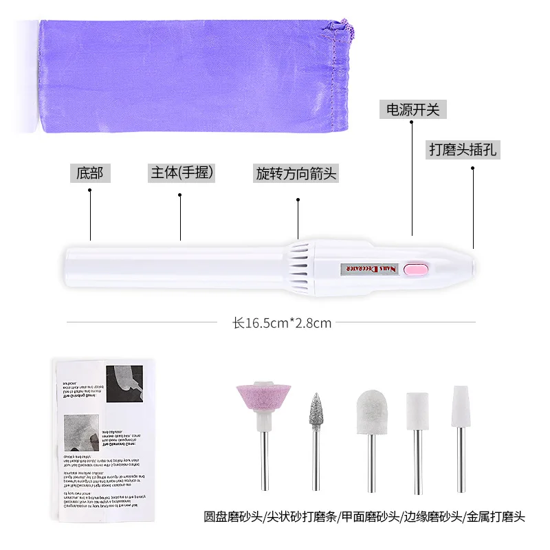 Electric Manicure Machine With Ceramic Nail Drill Bits Set Ceramic Mill Cutter Nail Art Sanding File Gel Polish Remover Cutter
Electric Manicure Machine With Ceramic Nail Drill Bits Set Ceramic Mill Cutter Nail Art Sanding File Gel Polish Remover Cutter