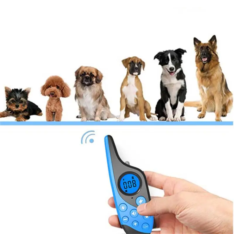 2021 New Dog Training Device Waterproof Collar Charging Remote Control Dog Training Device Pet Supplies Charging Bark Stopper
2021 New Dog Training Device Waterproof Collar Charging Remote Control Dog Training Device Pet Supplies Charging Bark Stopper