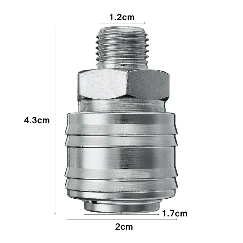 10PCS/set Euro Compressor Air Line Coupler Connector Fitting 1/4 BSP Connect Release Tool Set
10PCS/set Euro Compressor Air Line Coupler Connector Fitting 1/4 BSP Connect Release Tool Set