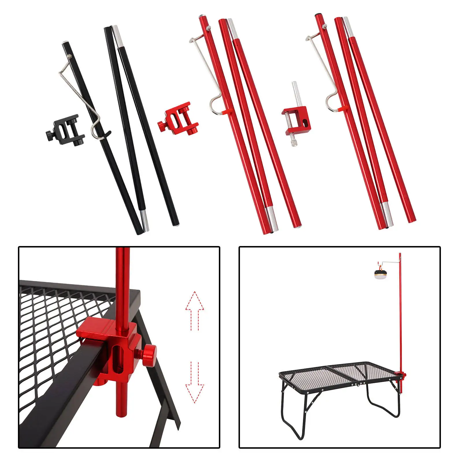 Outdoor Camping Lamp Pole Foldable Adjustable Lantern Light Bracket for Camping Picnic
Outdoor Camping Lamp Pole Foldable Adjustable Lantern Light Bracket for Camping Picnic