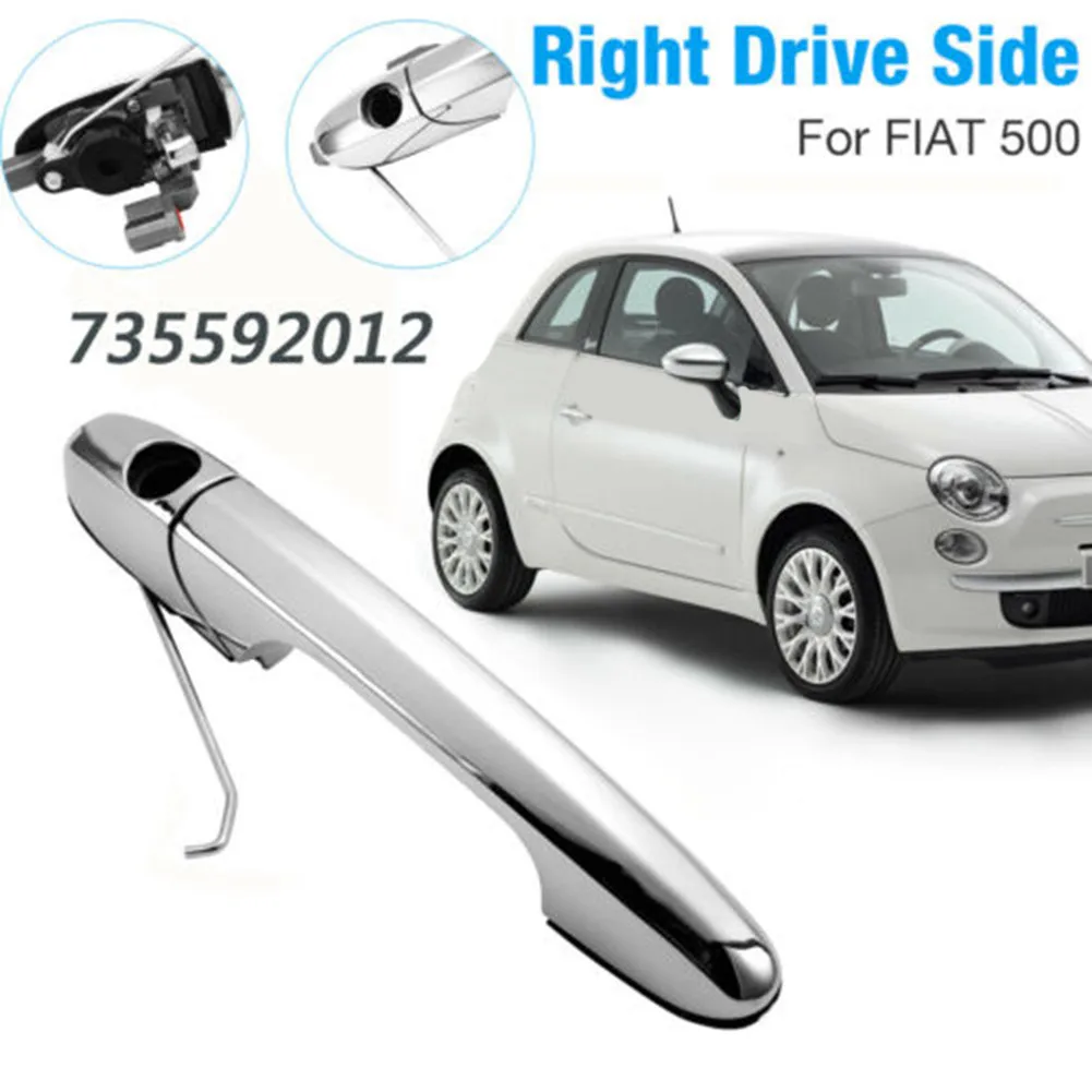 For Fiat 500 Chrome Door Handle Cover Trim Stainless Steel Right Driver Side Outer Door Handle 735592012
For Fiat 500 Chrome Door Handle Cover Trim Stainless Steel Right Driver Side Outer Door Handle 735592012