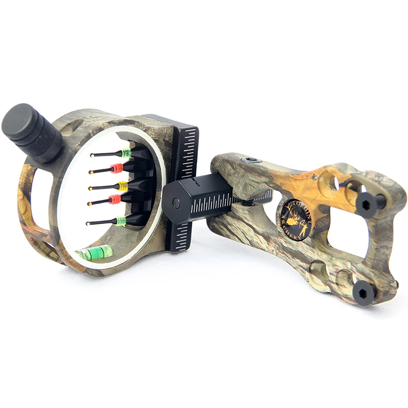 Optical Fiber Hunting Sights Compound Bow Archery TP1550 5 Pin Light 0.029"CNC Camouflage Aluminum Alloy Machining
Optical Fiber Hunting Sights Compound Bow Archery TP1550 5 Pin Light 0.029"CNC Camouflage Aluminum Alloy Machining