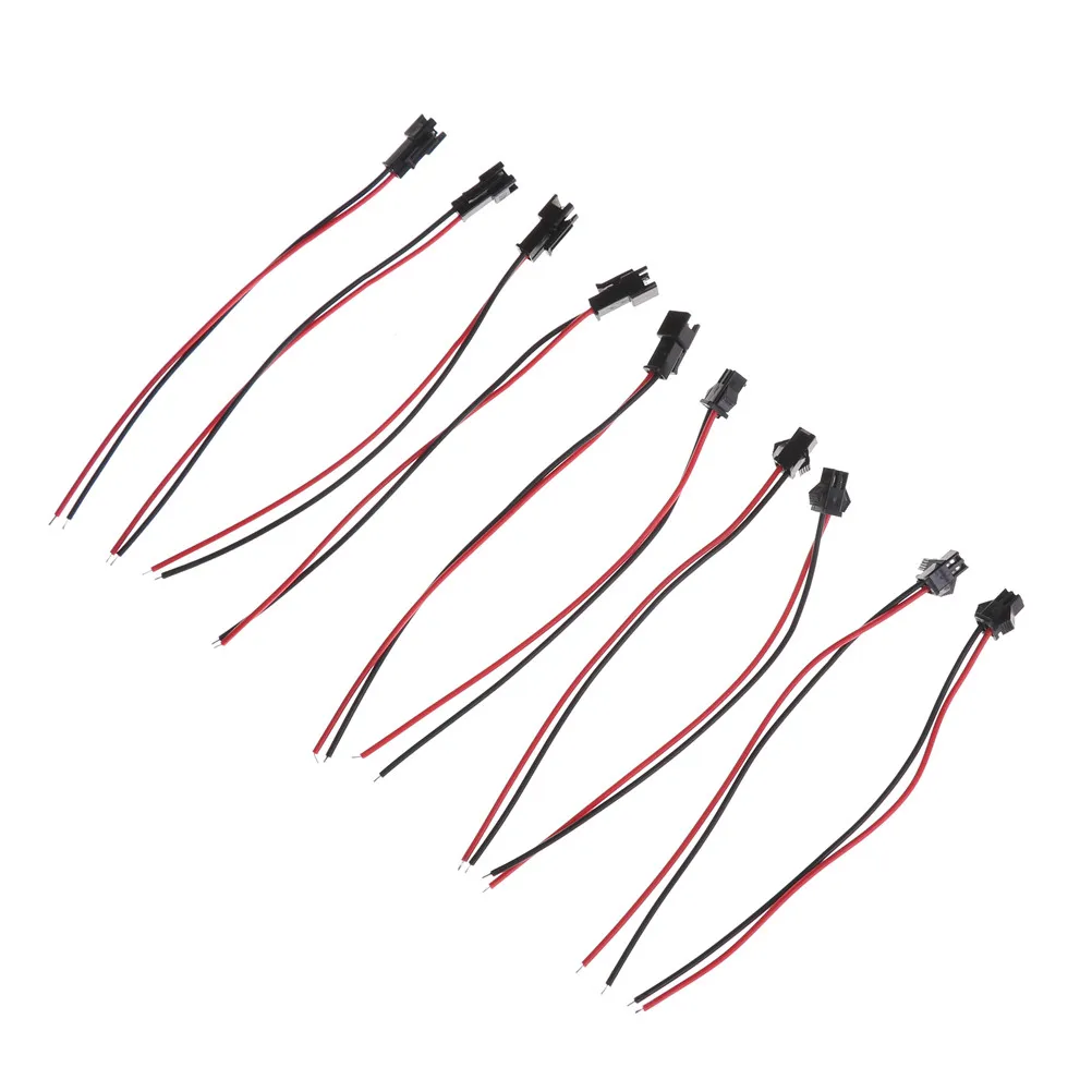 10pcs ( 5 male+5 Female) Connectors Cable 5 Pairs Male+Female Connector Plug Cable for RC Battery
10pcs ( 5 male+5 Female) Connectors Cable 5 Pairs Male+Female Connector Plug Cable for RC Battery