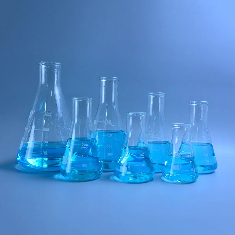 500 мл стеклянная колба Erlenmeyer лабораторные треугольные колбы GG17 | Канцтовары для