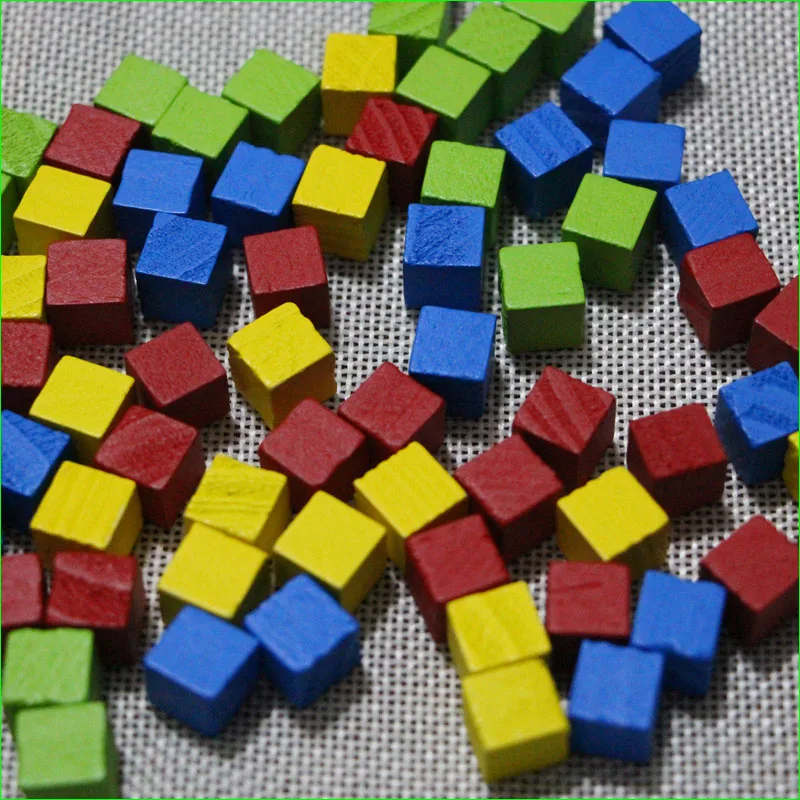 20 Pieces Wooden Cubes for Board Game Accessory Red Yellow Blue Green Orange Purple
20 Pieces Wooden Cubes for Board Game Accessory Red Yellow Blue Green Orange Purple