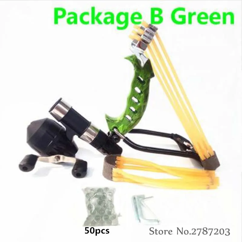 

New Fishing Sling shot Slingshot Hunting Powerful Catapult Camouflage Stainless Steel Hunter Aluminium Alloy