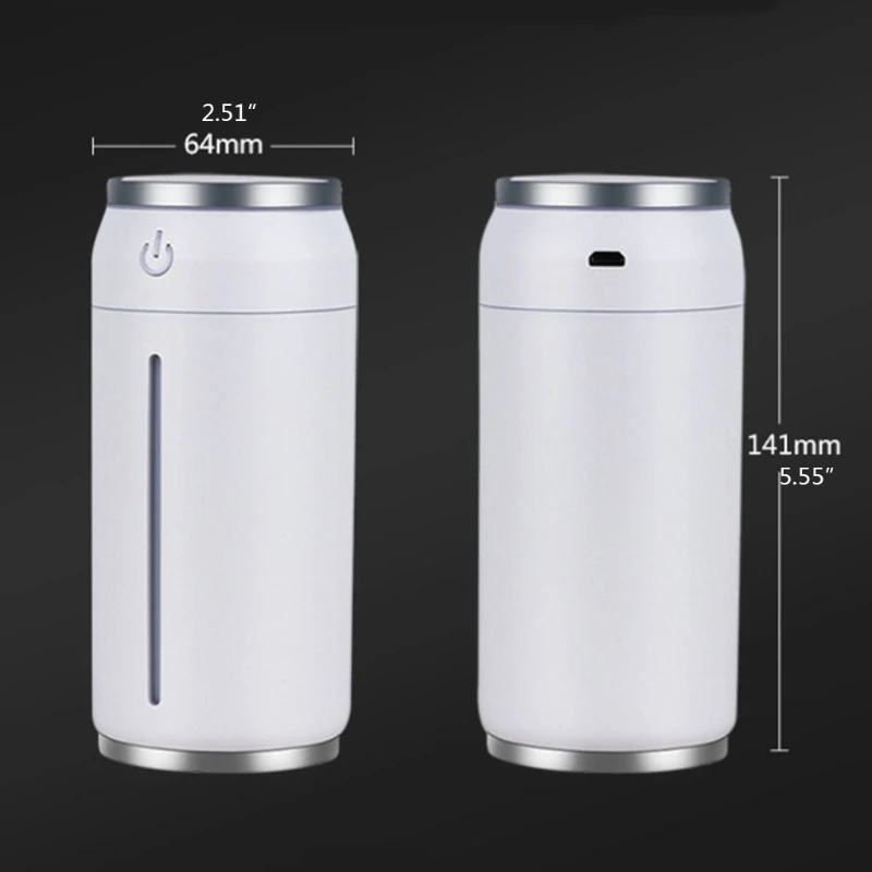 Can Shape Large Capacity Portable Desktop Air Humidifier USB Mist Maker Aroma Essential Oil Diffuser for Home Car Fogger
Can Shape Large Capacity Portable Desktop Air Humidifier USB Mist Maker Aroma Essential Oil Diffuser for Home Car Fogger