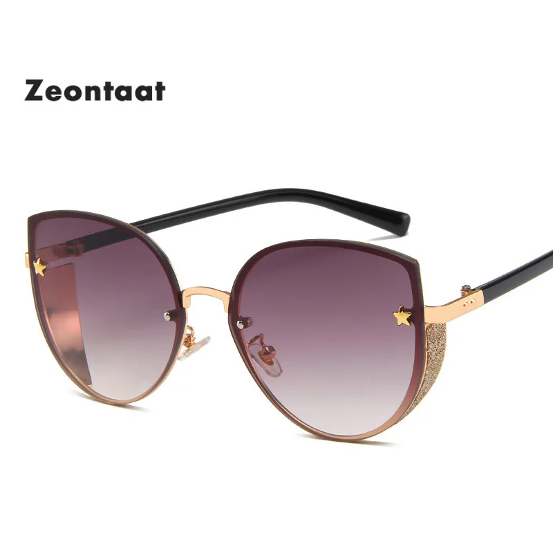 Zeontaat Luxury Oversize Sunglasses Women 2020 Fashion Cat Eye Star Sun Glasses Female Retro Brand Designer Oculos UV400
Zeontaat Luxury Oversize Sunglasses Women 2020 Fashion Cat Eye Star Sun Glasses Female Retro Brand Designer Oculos UV400