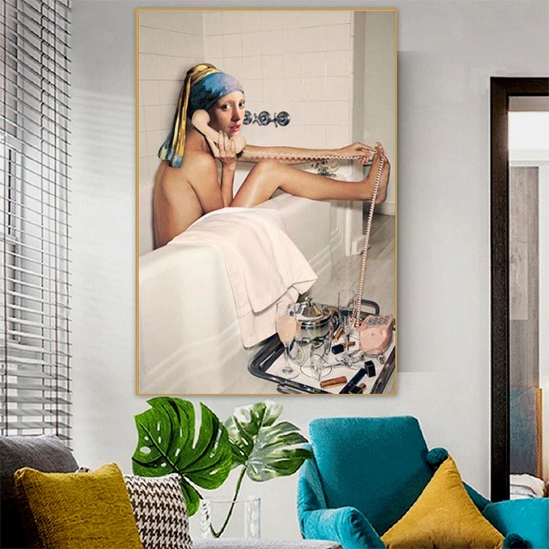 ABSTRACT Nordic Girl with A Pearl Earring Canvas Painting Wall Art Posters and Prints Wall Art Picture for Living Room Cuadros
ABSTRACT Nordic Girl with A Pearl Earring Canvas Painting Wall Art Posters and Prints Wall Art Picture for Living Room Cuadros