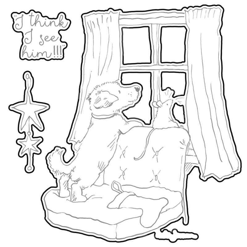 2021 New Window Mouse Dog Animal Clear Stamps and Metal Cutting Dies Sets For DIY Craft Making Paper Greeting Card Scrapbooking
2021 New Window Mouse Dog Animal Clear Stamps and Metal Cutting Dies Sets For DIY Craft Making Paper Greeting Card Scrapbooking