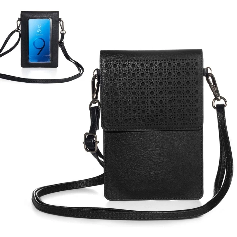 Touch Screen Purse Fits Most Smartphones Stylish Crossbody with Shoulder Strap -RFID Keeps Cash, Credit Cards, Phone Safe QXNC
Touch Screen Purse Fits Most Smartphones Stylish Crossbody with Shoulder Strap -RFID Keeps Cash, Credit Cards, Phone Safe QXNC